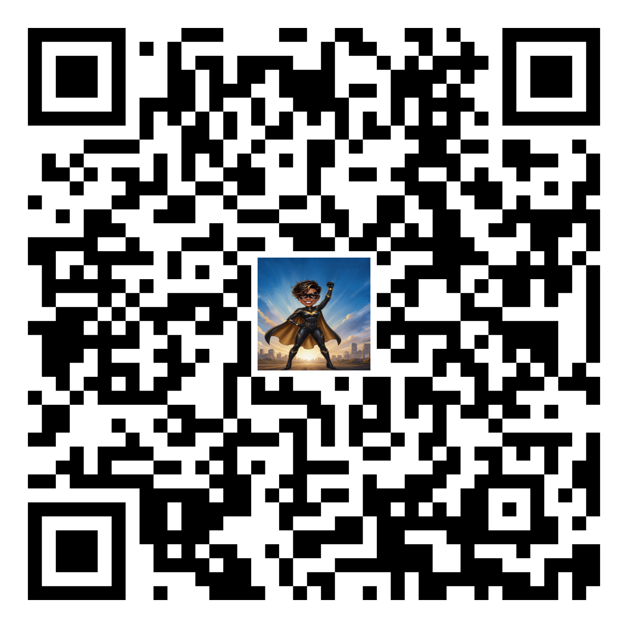QR code linking to the trip questionnaire